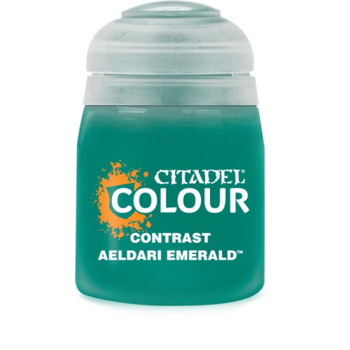 Games Workshop Games Workshop - Citadel Colour Contrast: Aeldari Emerald (18ml) Paint
