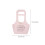 6 Blumenstrauß-Verpackungsbeutel Rosa 4