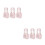 6 Blumenstrauß-Verpackungsbeutel Rosa 11