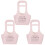 6 Blumenstrauß-Verpackungsbeutel Rosa 2