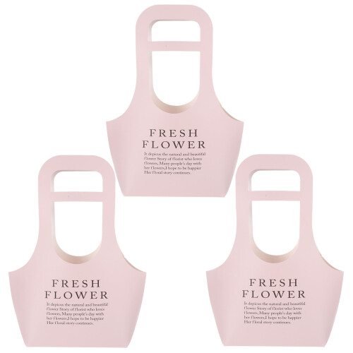 6 Blumenstrauß-Verpackungsbeutel Rosa 1