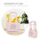 6 Blumenstrauß-Verpackungsbeutel Rosa 7