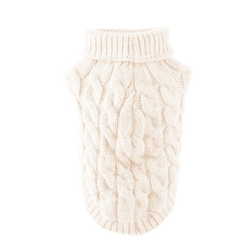 2Stück Dünner Pullover Für (Weiß, Größe M)