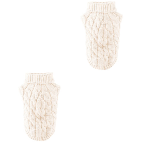 2Stück Dünner Pullover Für (Weiß, Größe M) 2