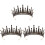3 Braut Legierungskrone Retro Kopfschmuck 2