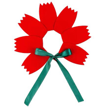 3Stk Blumenkranz Haarreif Für