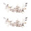 2 Braut Haarband Mit Perlen Hochzeitsaccessoire 6