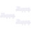 3 St Silikonform Buchstabenform Platte 6