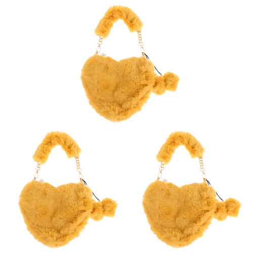 3 Teile Plüsch Herzförmige Für Winter Herbst 1