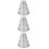 3 Stk. Gebäck Muffin Haushalt Geleebecher Multifunktion Cupcake 8