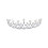 3Stück Tiara Perlen Kopfschmuck 1