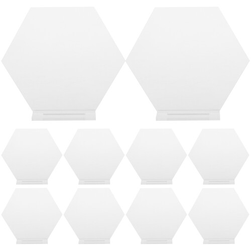 36 Sets Transparente Schilder Mit Für Tischdekoration