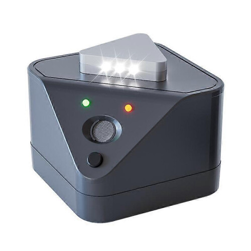 (US Plug, Black) XY-005 Indoor 360-Degree Sonic Mouse Repeller Multifunctional Insect Repeller