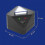 (US Plug, Black) XY-005 Indoor 360-Degree Sonic Mouse Repeller Multifunctional Insect Repeller 3