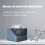 (US Plug, Black) XY-005 Indoor 360-Degree Sonic Mouse Repeller Multifunctional Insect Repeller 4