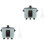 2Pcs Mini Plastic Electric Kettle Toy Model For Doll House Decor 3
