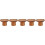 5Stk Holz Cupcake- Kuchen-Halter Dessert-Teller 10