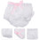 6 Unidades Braguitas Pañales Ropa Interior Para 11