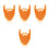 4 Valse Baard Echte Haar Cosplay Halloween Feest 5