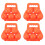 8Ud Clips Para Nieve Niños Multijuego Azul Resistente 9