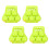8Ud Clips Para Nieve Niños Multijuego Azul Resistente 8