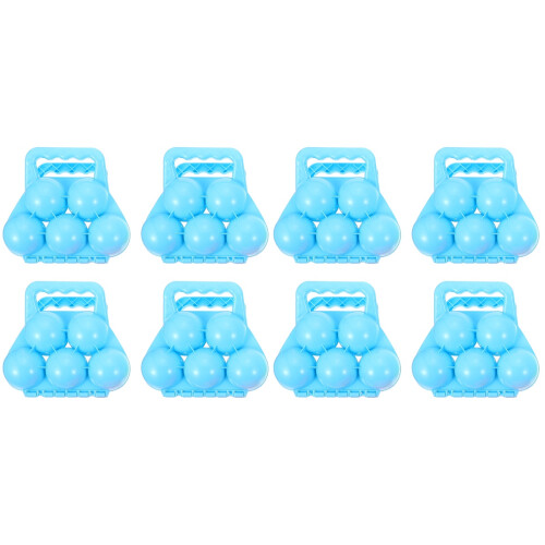 8Ud Clips Para Nieve Niños Multijuego Azul Resistente 1