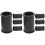 8Pcs Black Rubber Mic Spacer Sleeves Protective Shock Mount Washers 5