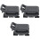 3Pcs Mini Breakfast Maker Plastic Waffle Maker Dollhouse Kitchen 3