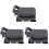 3Pcs Mini Breakfast Maker Plastic Waffle Maker Dollhouse Kitchen 2