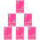 6 Pcs Creative Mini Refrigerator Toy For Kids Playing House 9