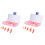 2 Dozen Plastic Accessoires Voor Kerst Diy Decoratie 2