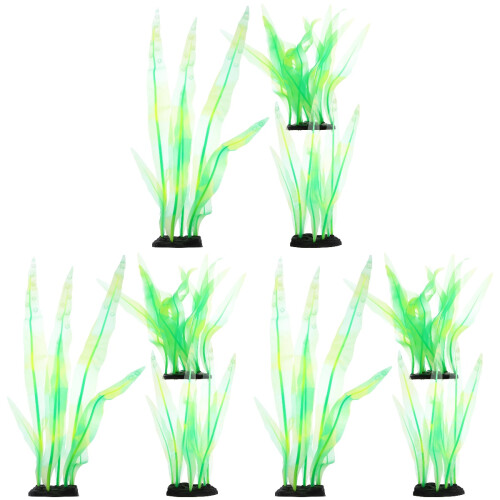 9 Pcs Artificial Seaweed Aquarium Plants Decorations 1