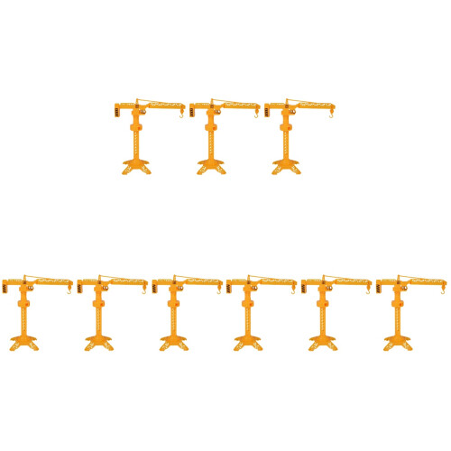 9 Pcs Plastic Rotate Slewing Crane Toy For Kids 1