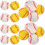 60 Stuks Bounce Ball Baseball Patroon Springende 1