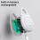 (Yellow) Ultrasonic Bird Repeller Automatic Intelligent Pest Control Device for Home 4