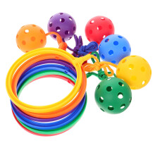 18 Pcs Jump Leg Ball Toy Rope Ankle Skip Ball Game For Kids