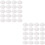 40 Pcs Resin Crafts Bases Christmas Tree Holders 7