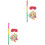2 Conjuntos De Varinha Para , Pinata Com Confetes 3