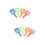 8 Pcs Plastic Cat Litter Long Handle 7