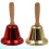 4 Pcs Metal Rattle Hand Call Bell With Handle Ringing Bell 11