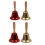 4 Pcs Metal Rattle Hand Call Bell With Handle Ringing Bell 8