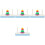 4 Sets Kids Stackable Tower Stacking Toy Educational 3