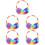 5Pcs Comfortable Plush Knitted Ear Warmer For Winter Protection 6