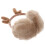 3 Sets Antler Shape Earmuff Multipurpose Casual Backpack Yellow 1