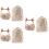 3 Sets Antler Shape Earmuff Multipurpose Casual Backpack Yellow 7