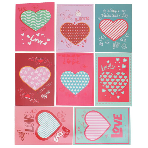 48 Pcs Valentine Wedding Birthday Greeting