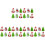 36 Pcs Design Temático Natal Corda Enfeites Pull Back 2
