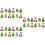 36 Pcs Design Temático Natal Corda Enfeites Pull Back 7