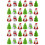 36 Pcs Design Temático Natal Corda Enfeites Pull Back 8
