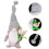 4Pcs Adorável Gnome Resistente Ao Desgaste Para Decoração 11